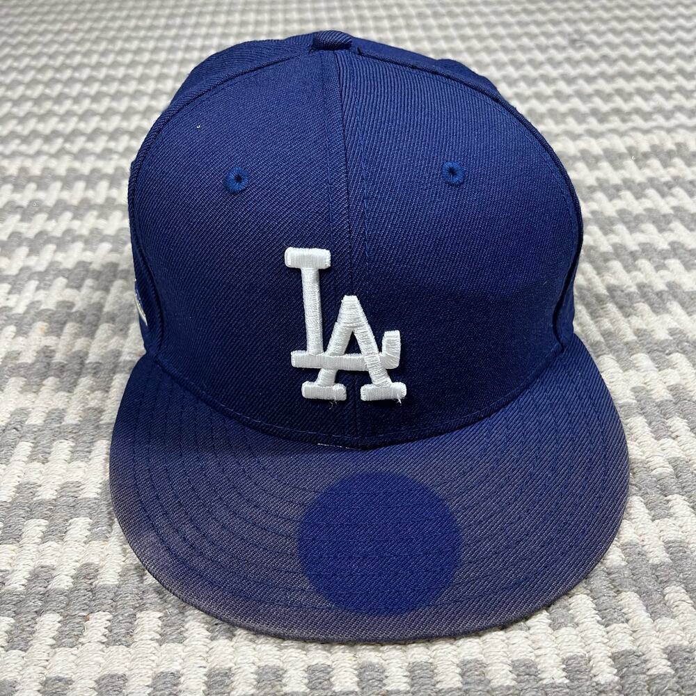 New Era Los Angeles Dodgers First World Series Fitted Mens Sz 7 Preowned